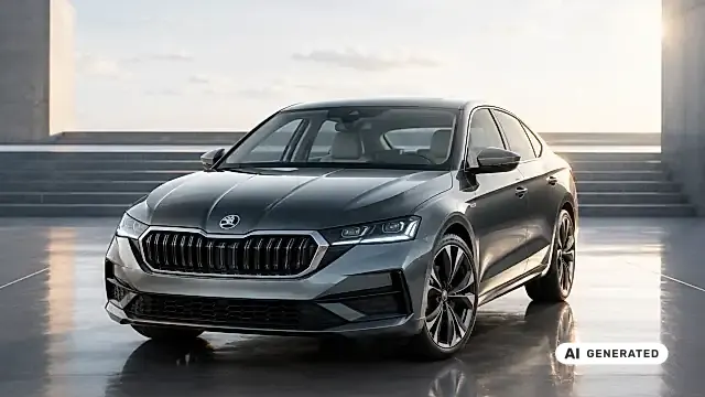 Skoda Octavia Combi Modelljahr 2027 in der Frontansicht -- Skodas Bestseller vor dem Modelljahr-Wechsel