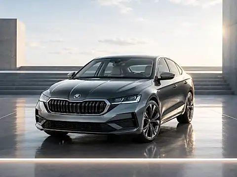 Skoda Octavia Combi Modelljahr 2027 in der Frontansicht -- Skodas Bestseller vor dem Modelljahr-Wechsel