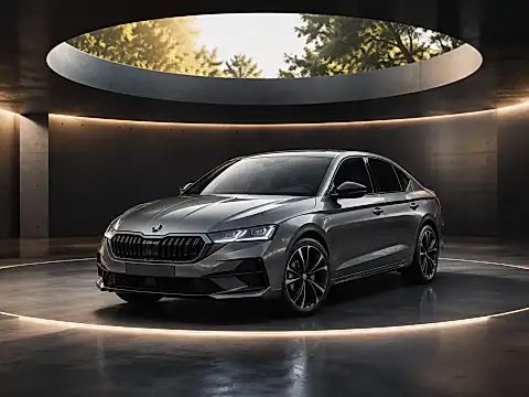 Skoda Octavia Sondermodell Sportline 30 Jahre in der Seitenansicht -- Jubiläums-Edition bei Bellemann in Wiesloch