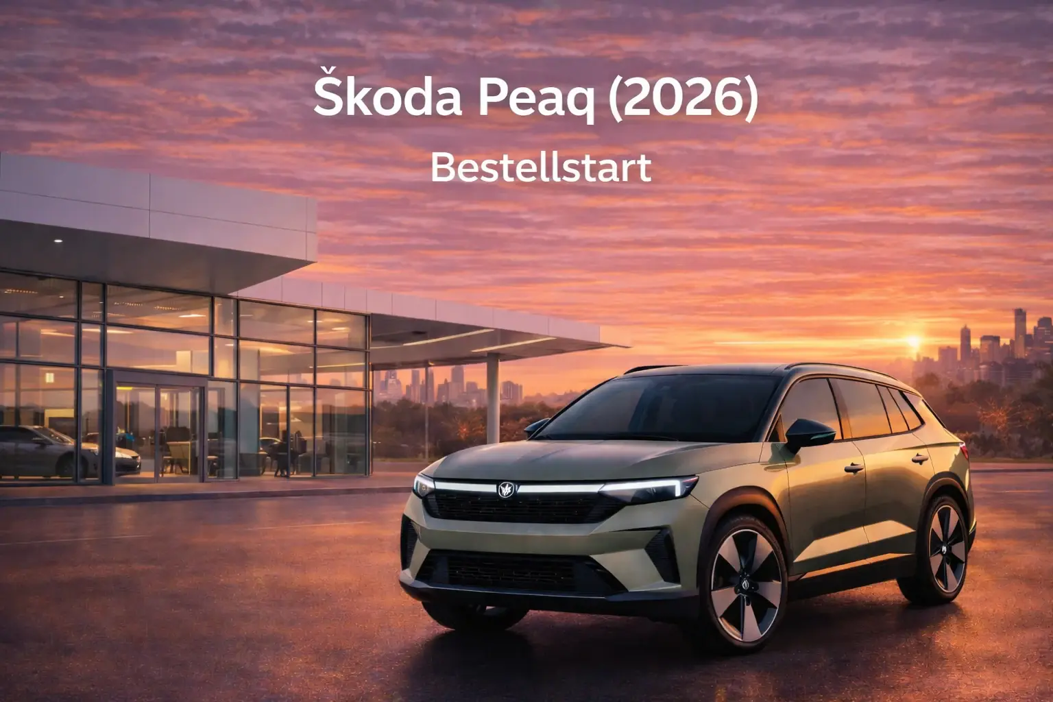 Škoda Peaq: Bestellstart & Marktstart (Teaser)