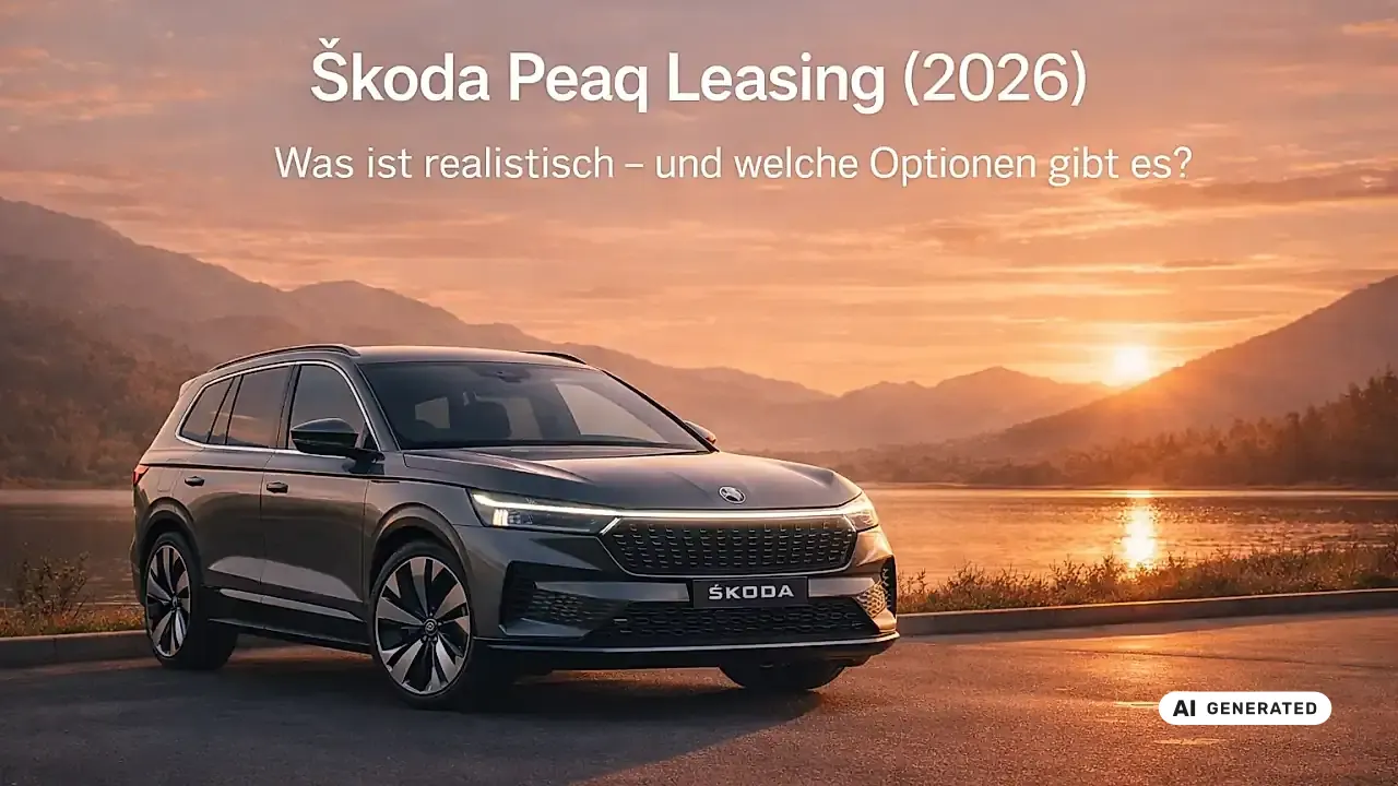 Škoda Peaq Leasing (2026): 284 Euro im Monat – und was in der Rate fehlt
