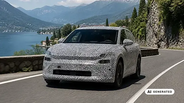 Skoda Peaq Probefahrt 2026: der elektrische 7-Sitzer bei einer Testfahrt auf der Landstraße
