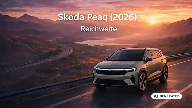 Skoda Peaq Reichweite 2026: 7-Sitzer Elektro-SUV mit über 450 km WLTP beim Peaq 60 und bis 642 km beim Peaq 90