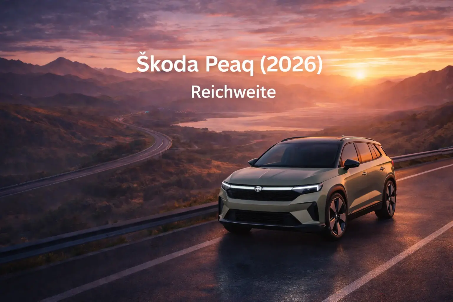 Škoda Peaq: Reichweite & Akku (Teaser)
