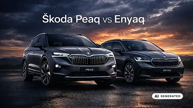 Skoda Peaq vs Enyaq 2026: 7-Sitzer-Flaggschiff und Mittelklasse-SUV im Vergleich