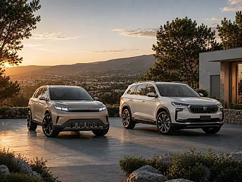 Škoda Peaq gegen Škoda Kodiaq – Elektro-7-Sitzer im Vergleich zum Verbrenner-SUV 2026