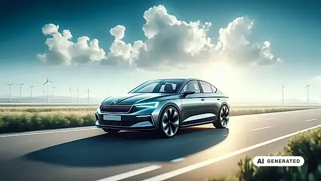 Lohnt sich ein chinesisches Auto: Käufer vor zwei Elektroautos auf einem Händlerhof
