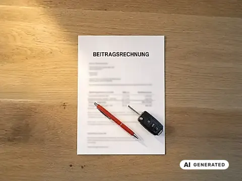 Sonderkündigungsrecht Kfz-Versicherung: Beitragsrechnung mit Erhöhung neben einem Kündigungsschreiben