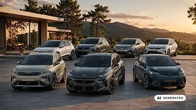 Top 10 E-Dienstwagen 2026 für Skoda, SEAT und CUPRA — Modellliste mit Versteuerung nach 0,25- und 0,5-Prozent-Regel und monatlichem geldwerten Vorteil