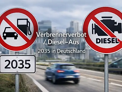 Verbrennerverbot 2035 & Diesel-Aus: Einordnung für Autofahrer (Teaser)